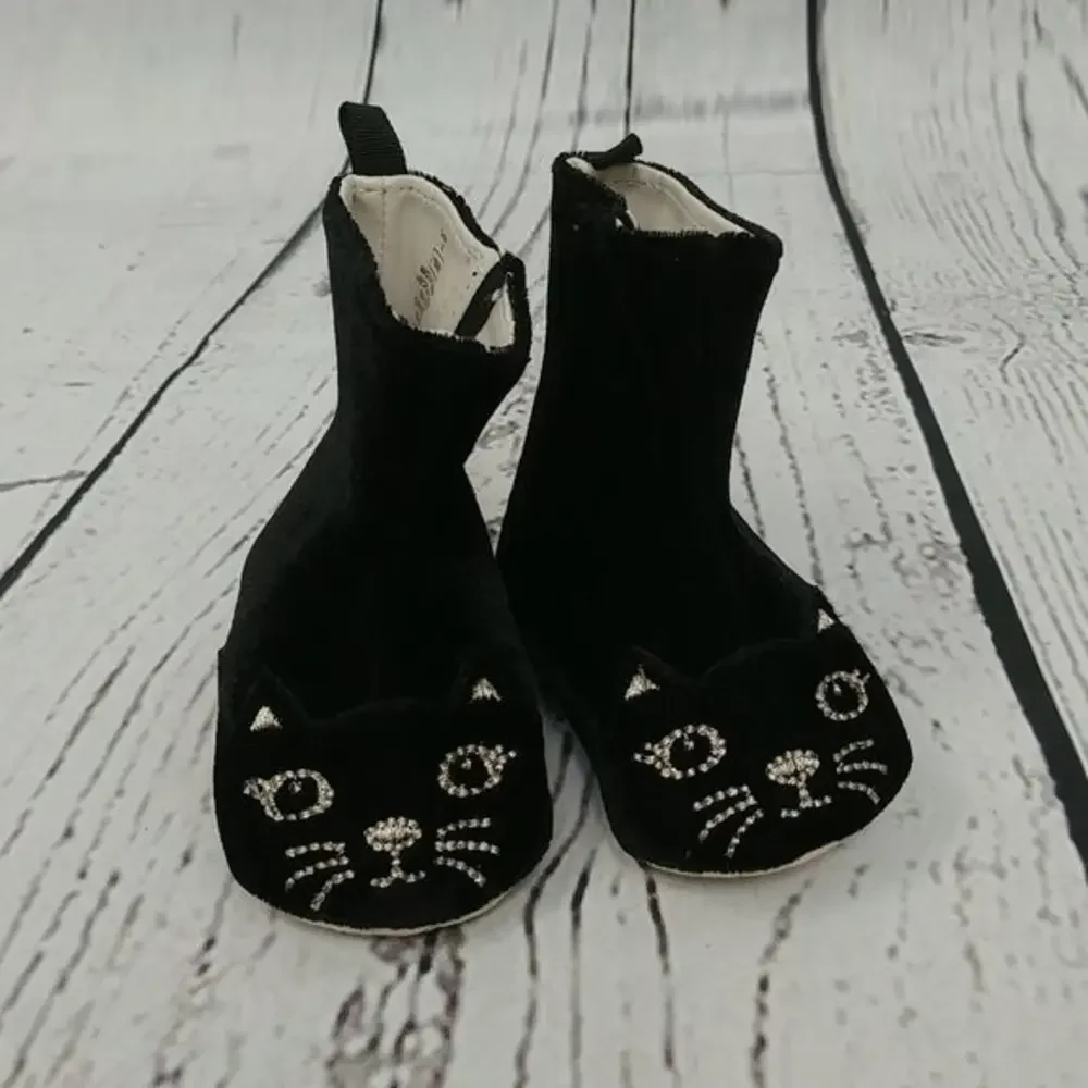 Old Navy Black Cat Infant Boots